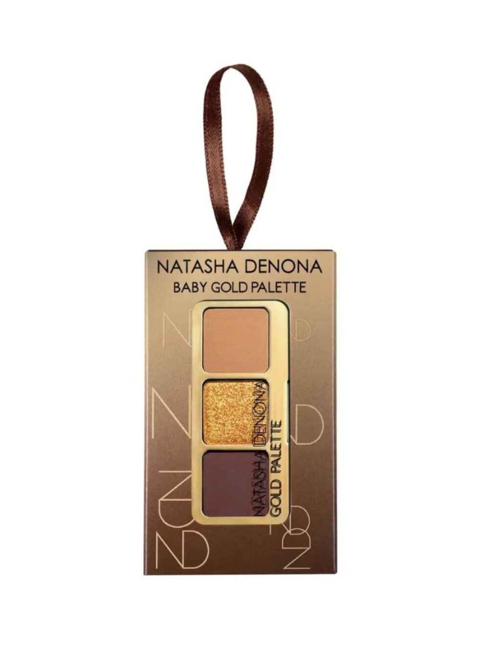 NIB | Natasha Denona | Baby Gold Eyeshadow Palette & Ornament